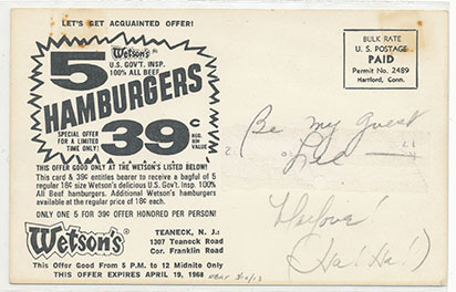 Wetson's Hamburgers
